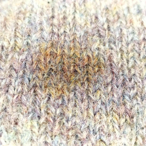 コムサデモード COMME CA DU MODE 80-90S TETSU ウール メランジ ニット 胡桃ボタン カーディガン メンズ