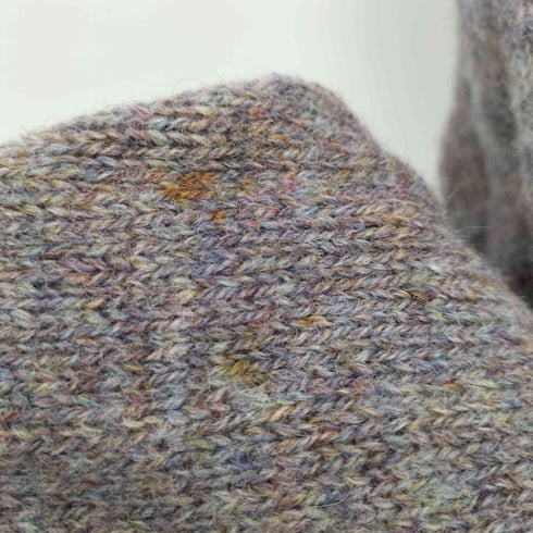 コムサデモード COMME CA DU MODE 80-90S TETSU ウール メランジ ニット 胡桃ボタン カーディガン メンズ