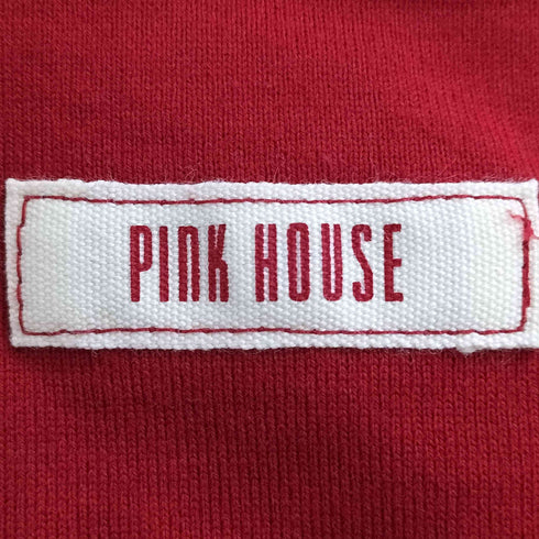 ピンクハウス PINK HOUSE ロゴ UネックTシャツ レディース JPN:M