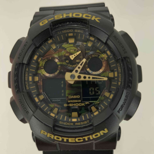 カシオ CASIO GA-100 Camouflage Dial SERIES G-SHOCK カモフラージュダイヤル 迷彩 メンズ