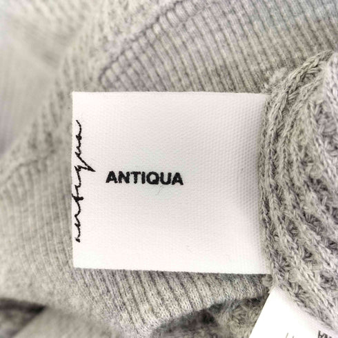 アンティカ antiqua オニワッフル カフタン襟 レディース ONE SIZE