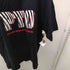 GILDAN ボディ PTO ゼブラ柄 ロゴ プリント Tシャツ メンズ import:XL