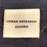 アーバンリサーチドアーズ URBAN RESEARCH DOORS コットンボイルギャザーワンピース レディース JPN:M
