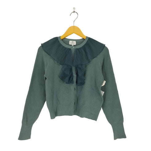 ランバンオンブルー LANVIN en Bleu チュールカーディガン レディース JPN:38