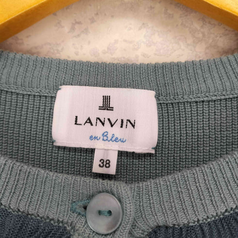ランバンオンブルー LANVIN en Bleu チュールカーディガン レディース JPN:38