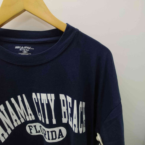 SURF STYLE PANAMA CITY BEACH アーチ ロゴ プリント Tシャツ ビッグサイズ メンズ 4X