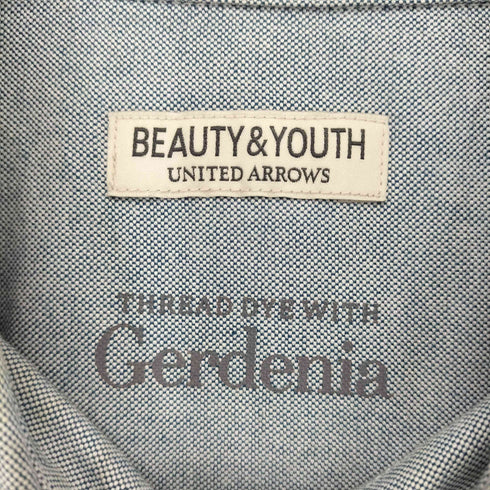 ビューティーアンドユースユナイテッドアローズ BEAUTY & YOUTH UNITED ARROWS ボタニカル オックスフォード ビッグシルエット シャツ メンズ JPN:L