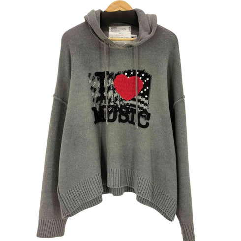 ダイリク DAIRIKU 25SS I LOVE MUSIC Pullover Knit メンズ FREE