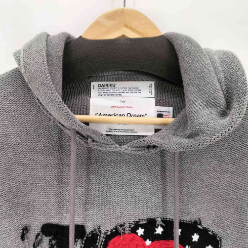 ダイリク DAIRIKU 25SS I LOVE MUSIC Pullover Knit メンズ FREE