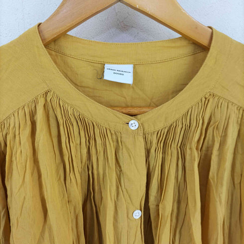 アーバンリサーチドアーズ URBAN RESEARCH DOORS コットンボイルギャザーワンピース レディース JPN:M