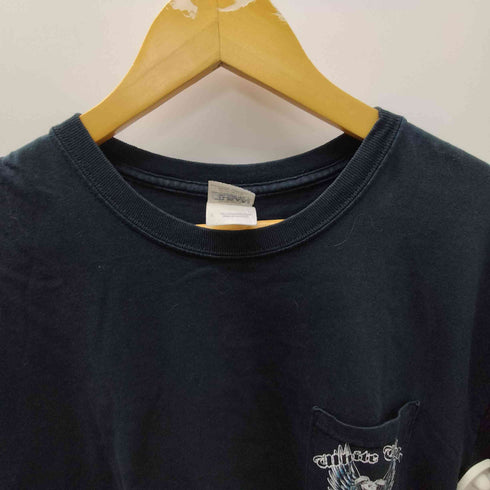 GILDAN ボディ WHITE EAGLE 大鷲 両面プリント Tシャツ メンズ import:L