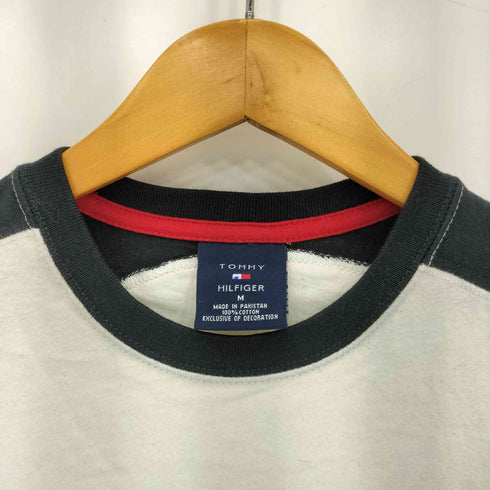 トミーヒルフィガー TOMMY HILFIGER 00s ラグランクルーネックTシャツ メンズ JPN:M