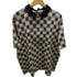 ナチュラルイシュー NATURAL ISSUE 総柄 コットン ポロ シャツ メンズ import:XL
