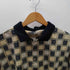 ナチュラルイシュー NATURAL ISSUE 総柄 コットン ポロ シャツ メンズ import:XL