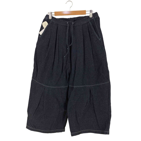 プール POOL 24AW H& BY POOL ハンドバイプール デニム ワイド パンツ レディース FREE