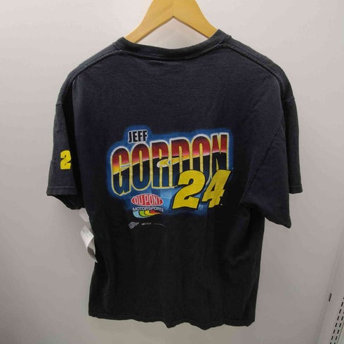 WINNER'S CIRCLE JEFF GORDON 24 両面プリント レーシング Tシャツ メンズ import:L
