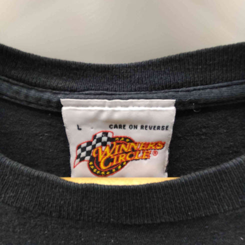 WINNER'S CIRCLE JEFF GORDON 24 両面プリント レーシング Tシャツ メンズ import:L