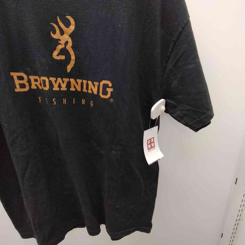 DELTA PRO WEIGHT ボディ BROWNING FISHING プリント Tシャツ メンズ import:L