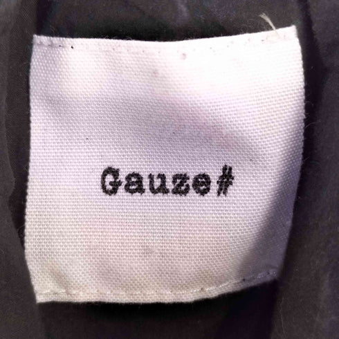 GAUZE♯ ヘンリーネックコットンワンピース レディース FREE