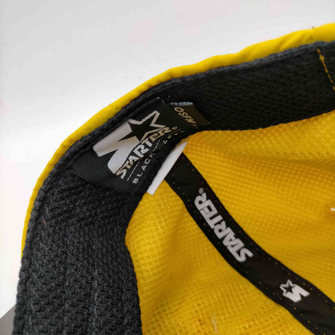 スターターブラックレーベル STARTER BLACK LABEL バックロゴ 刺繍 6パネル キャップ メンズ OSFM