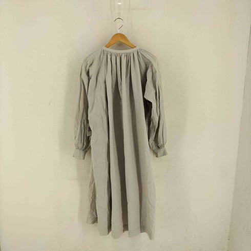GAUZE♯ ヘンリーネックコットンワンピース elegance レディース FREE