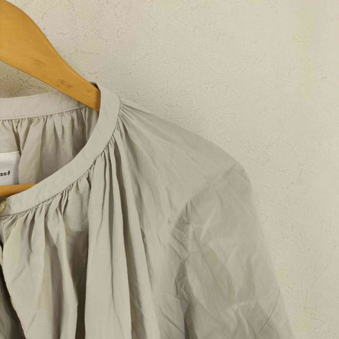 GAUZE♯ ヘンリーネックコットンワンピース elegance レディース FREE