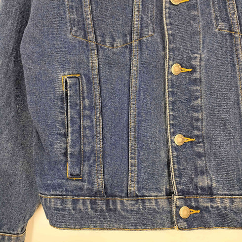 ラングラー Wrangler 90s バングラデシュ製 4th デニムジャケット メンズ import:S