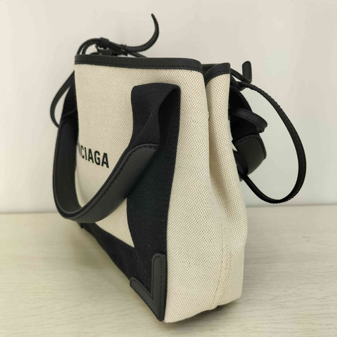 バレンシアガ BALENCIAGA Navy Cabas XS ネイビーカバスXS 2WAYバッグ レディース
