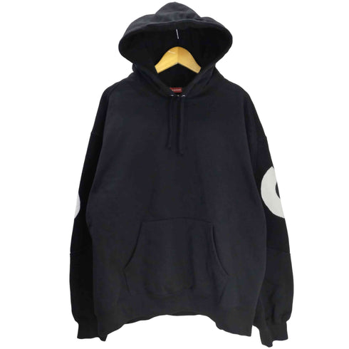 シュプリーム Supreme 23AW Big Logo Jacquard Hooded Sweatshirt Black パーカー メンズ JPN:XL
