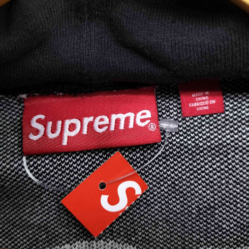 シュプリーム Supreme 23AW Big Logo Jacquard Hooded Sweatshirt Black パーカー メンズ JPN:XL