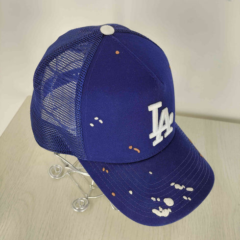 ニューエラ NEW ERA LA刺繍 ペイント スプラッシュ メッシュキャップ メンズ