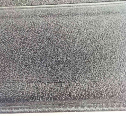イヴサンローラン Yves Saint Laurent ラウンドファスナー 二つ折り財布 レディース