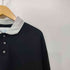 ウィムジー WHIMSY 22SS POLO SWEAT SHIRT BLACK メンズ JPN:L