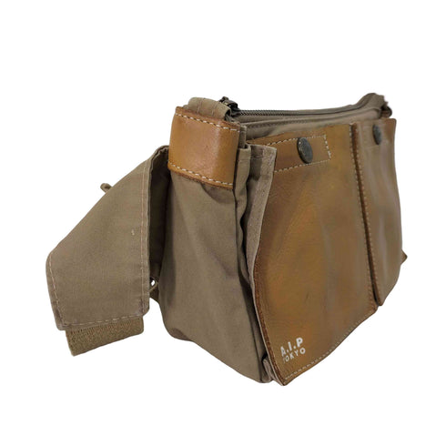 A.I.P TOKYO レザー ウエストバッグ ショルダーバッグ メンズ
