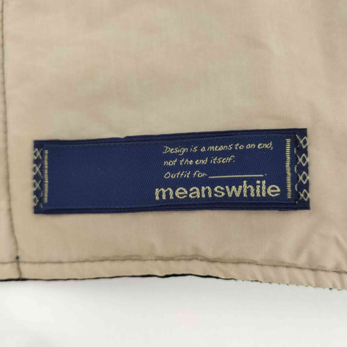 meanwhile Waving Cord Neck メンズ