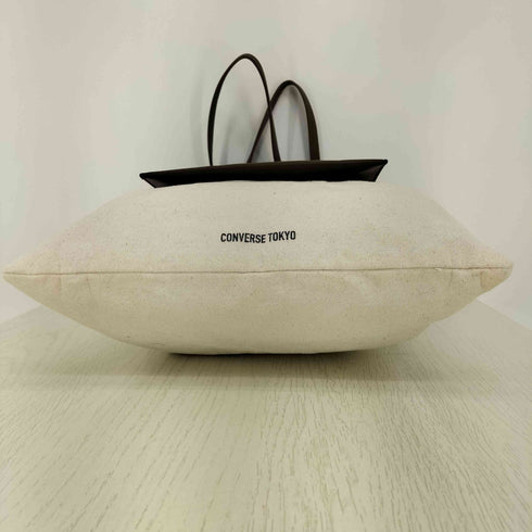 コンバーストウキョウ CONVERSE TOKYO LACE-UP CANVAS TOTE BAG レディース