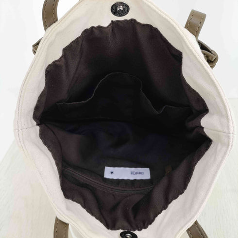 コンバーストウキョウ CONVERSE TOKYO LACE-UP CANVAS TOTE BAG レディース