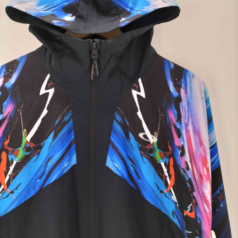 オークリー OAKLEY グラフィックプリントジップアップジャケット メンズ US2XL/JPN3XL
