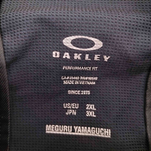 オークリー OAKLEY グラフィックプリントジップアップジャケット メンズ US2XL/JPN3XL