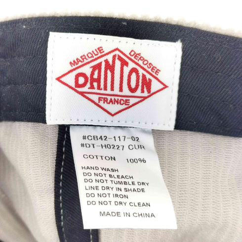 ダントン DANTON 8W CORDUROY CAP メンズ FREE