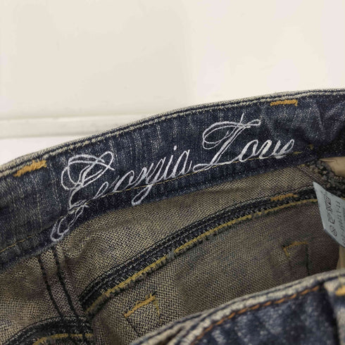 Georgia Love Y2K ブーツカット デニムパンツ レディース 27-4