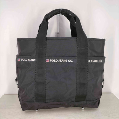 ポロジーンズカンパニーラルフローレン POLO JEANS COMPANY RALPH LAUREN ロゴ刺繍 ミニケース付き ハンドバッグ メンズ