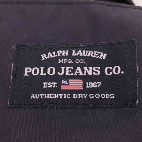 ポロジーンズカンパニーラルフローレン POLO JEANS COMPANY RALPH LAUREN ロゴ刺繍 ミニケース付き ハンドバッグ メンズ