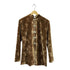 サハラ sahara Velours China Hook Shirt レディース