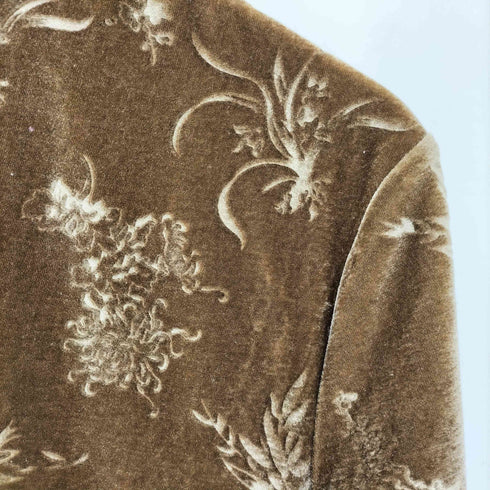 サハラ sahara Velours China Hook Shirt レディース