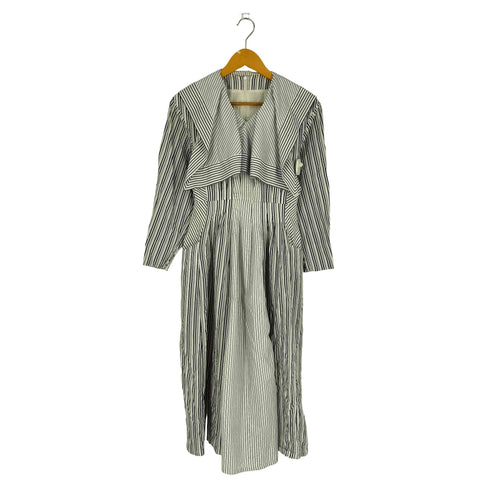 エレンディーク ELENDEEK 2WAYスクエアカラー長袖ワンピース レディース JPN:1