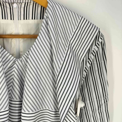 エレンディーク ELENDEEK 2WAYスクエアカラー長袖ワンピース レディース JPN:1