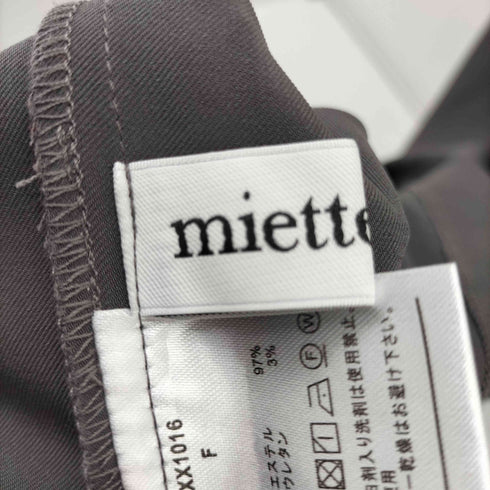 ミエット miette カットアウト ジャンパースカート レディース FREE
