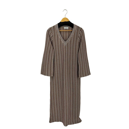 サハラ sahara Striped Glitter Dress レディース