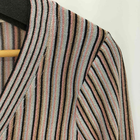 サハラ sahara Striped Glitter Dress レディース